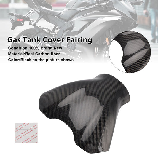 Carenatura copri serbatoio in vera fibra di carbonio per Yamaha YZF R6 2017-2023