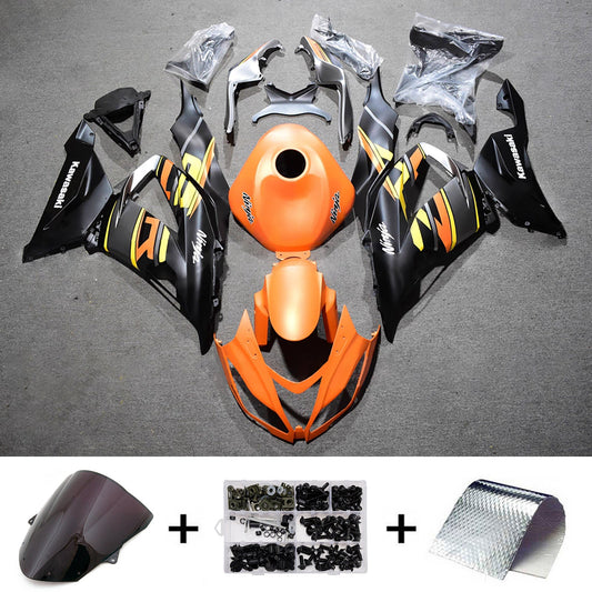Kit carenatura iniezione in plastica ABS adatto per Kawasaki ZX6R 636 2013-2018