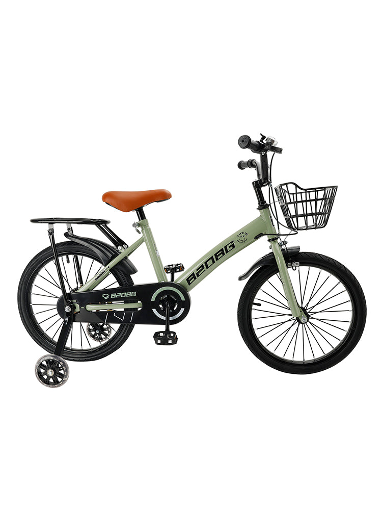 Bicicletta BMX 18 Pollici con Rotelline Amovibili - Ideale per Imparare in Tassativa Sicurezza (7-9 Anni)