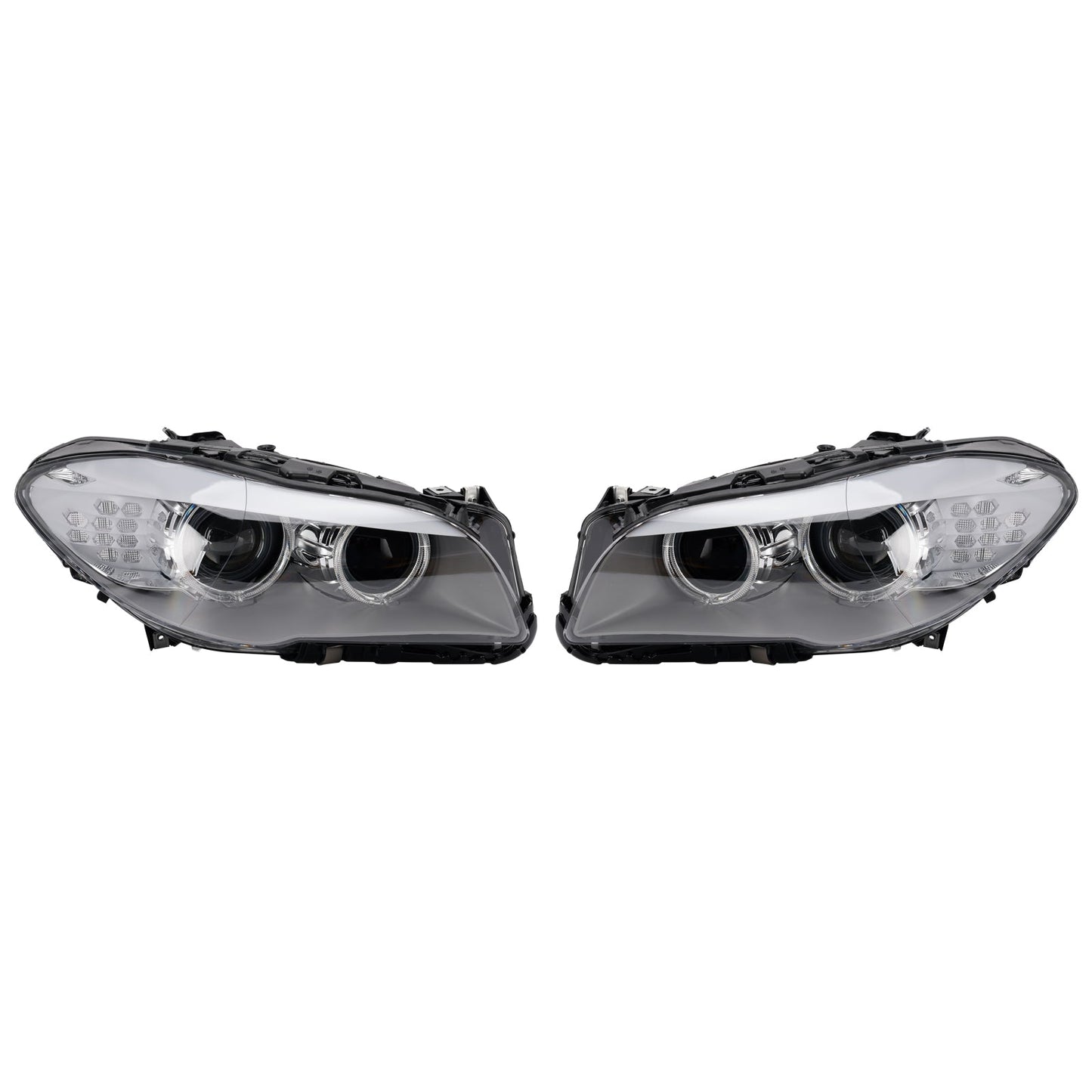 2010-2013 Per BMW Serie 5 F10 Berlina Faro anteriore sinistro+destro Xenon LED DRL SENZA AFS