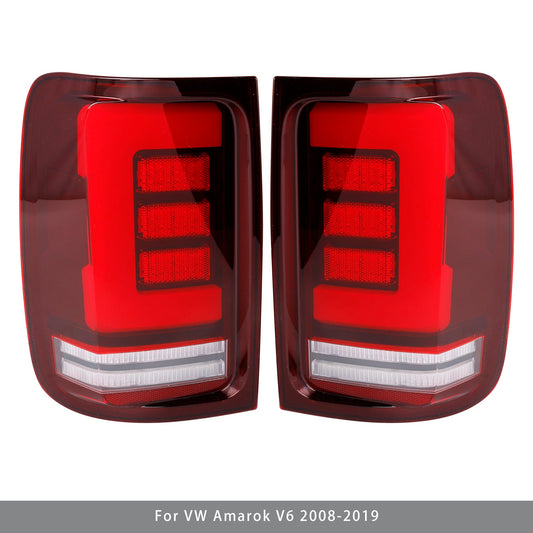 VW Amarok V6 2008-2019 Fanale posteriore a LED destro e sinistro, coppia, rosso