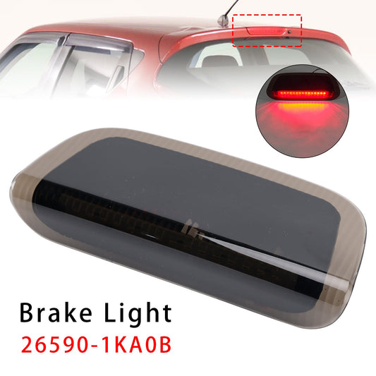 Terza luce di stop posteriore 26590-1KA0B per Nissan Juke MK1 F15 2010-2018, nera