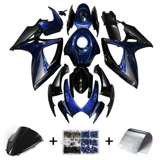 Kit carenatura iniezione plastica ABS per Suzuki GSXR 600/750 2006-2007 K6
