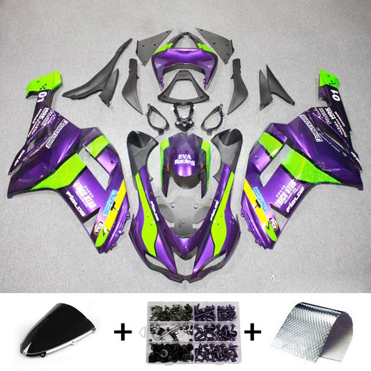Kit carenatura iniezione in plastica ABS adatto per Kawasaki ZX6R 636 2007-2008