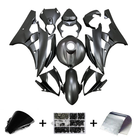 Kit carenatura iniezione plastica ABS per Yamaha YZFR6 YZF-R6 2006-2007