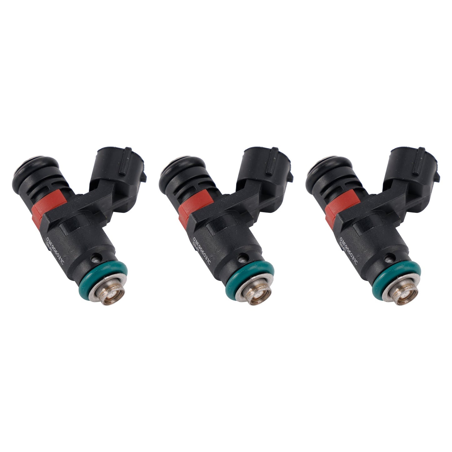 3 iniettori di carburante per VW Polo Seat Cordoba Toledo Skoda Fabia 1.2 03E906031C