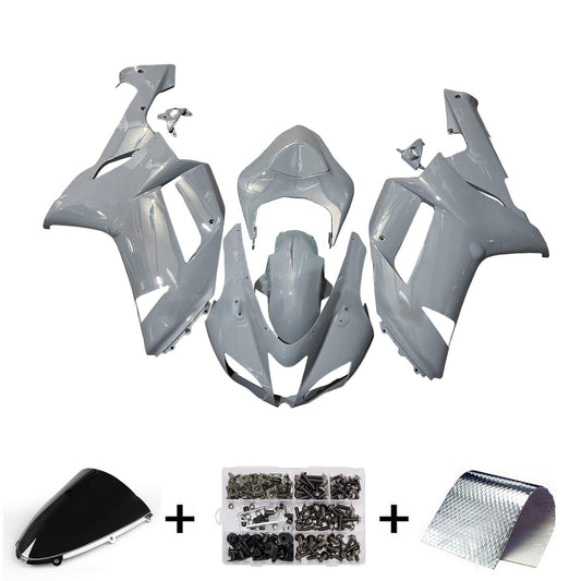 Kit carenatura iniezione in plastica ABS adatto per Kawasaki ZX6R 636 2007-2008