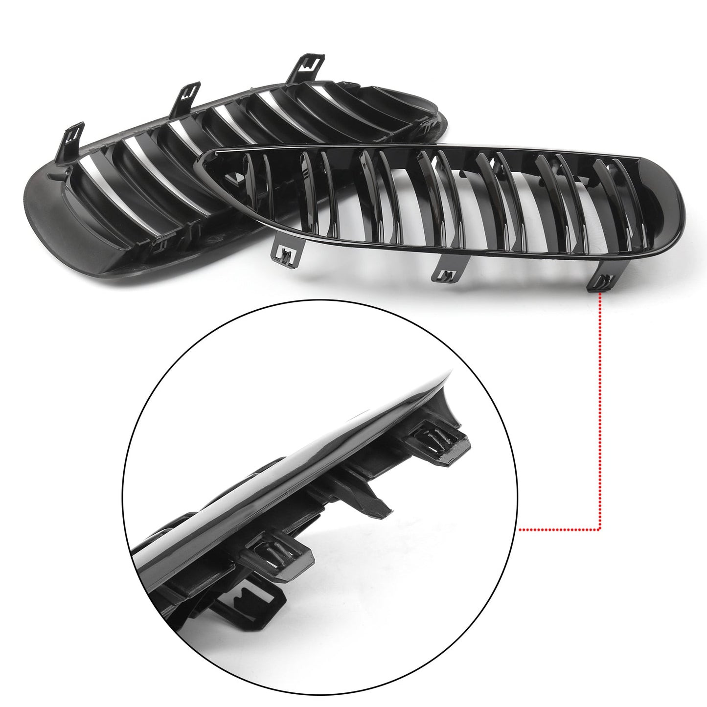 Griglia cofano paraurti anteriore BMW E63 E64 M6 645Ci 650i M6 2004-2010