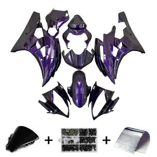 Kit carenatura iniezione plastica ABS per Yamaha YZFR6 YZF-R6 2006-2007