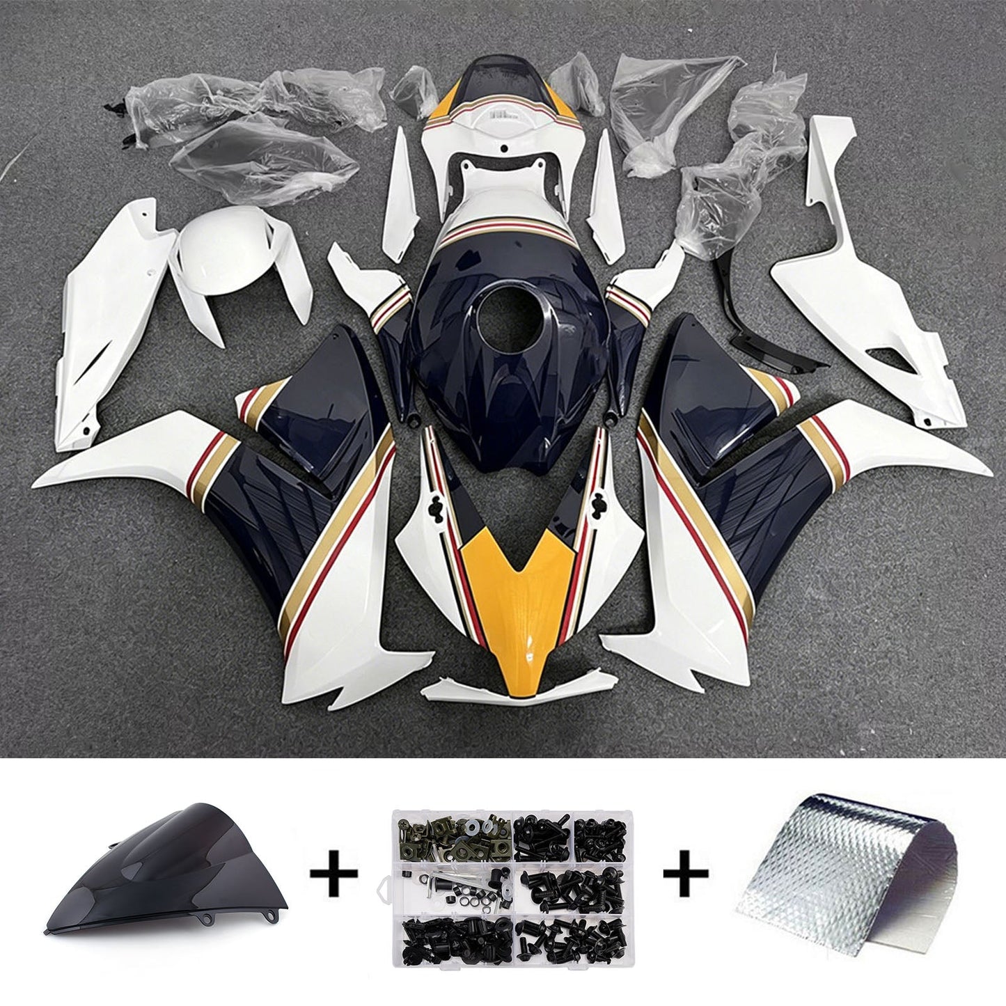 Kit di carene in plastica ABS stampate a iniezione per Honda CBR1000RR 2012-2016