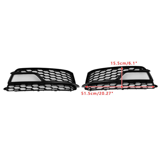 Griglia fendinebbia anteriore nera AUDI A5 S-Line S5 2013-2016