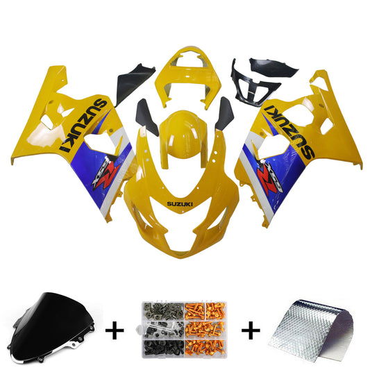 Kit Carenatura Carrozzeria Plastica ABS Per Suzuki GSXR 600/750 2004-2005 K4