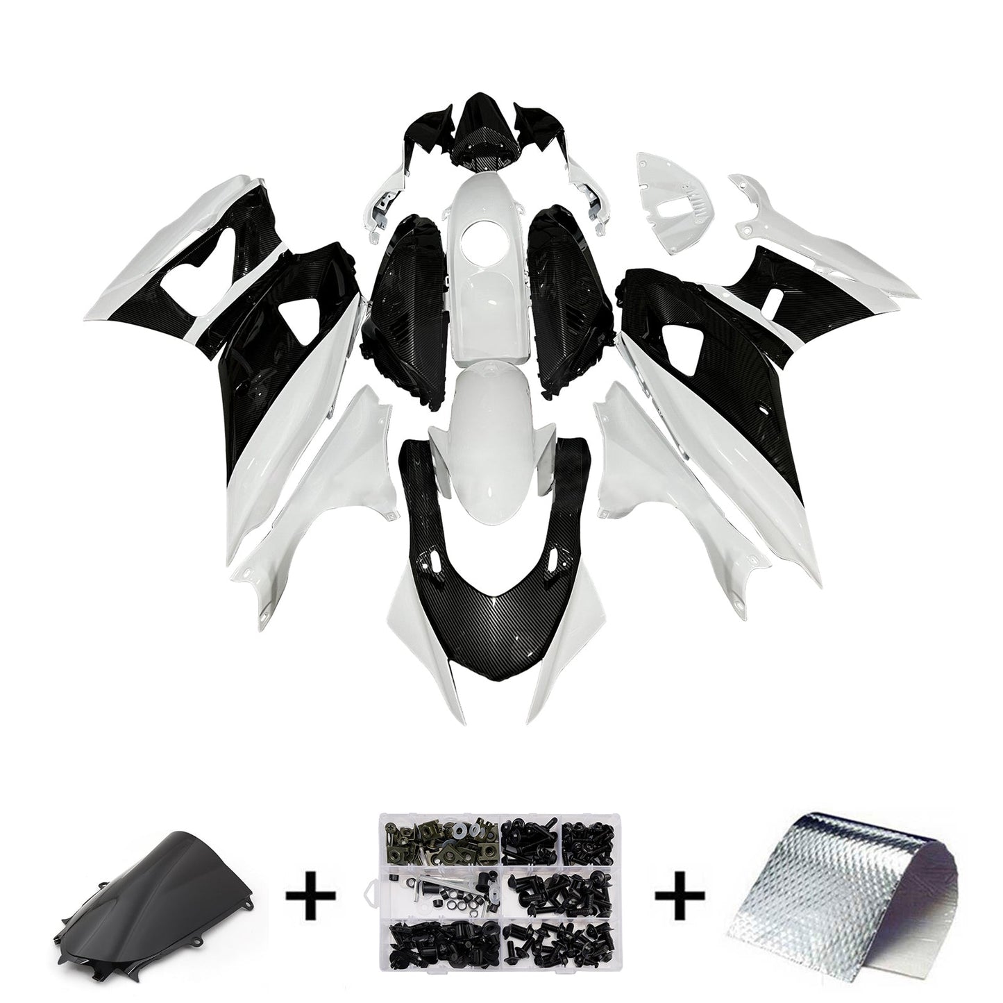 Kit carenatura iniezione in plastica ABS adatto per Yamaha YZF-R7 2021-2025