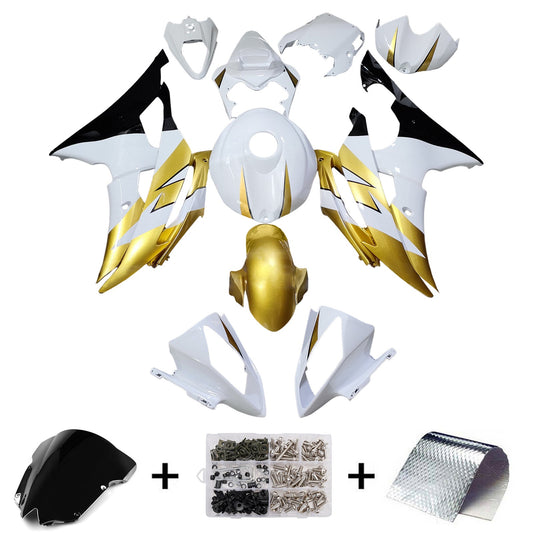 Kit carenatura iniezione plastica ABS per Yamaha YZFR6 YZF-R6 2008-2016