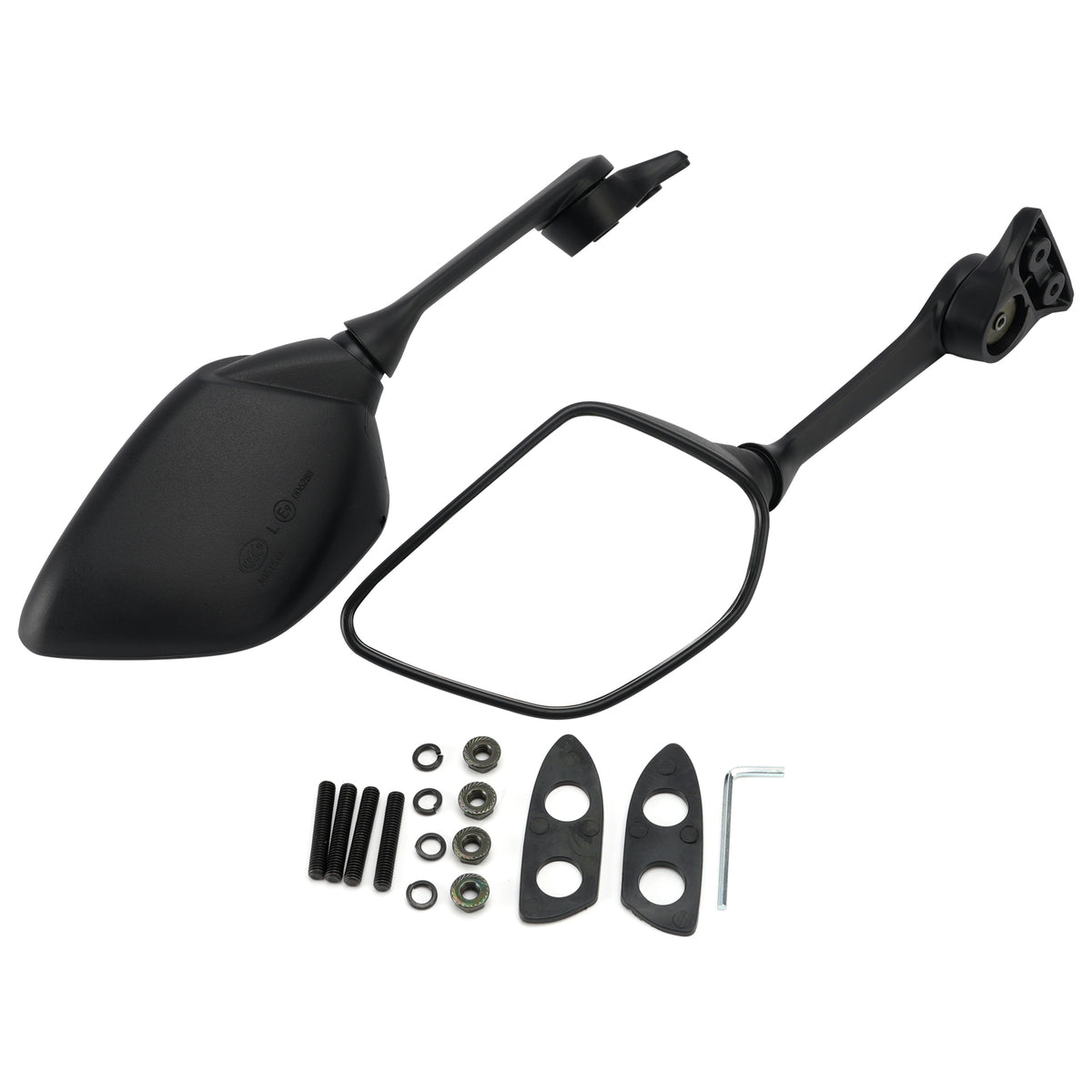COPPIA SPECCHIETTI BEB-26280-00 BEB-26290-00 PER YAMAHA YZF R7 YZF-R7 2022-2025