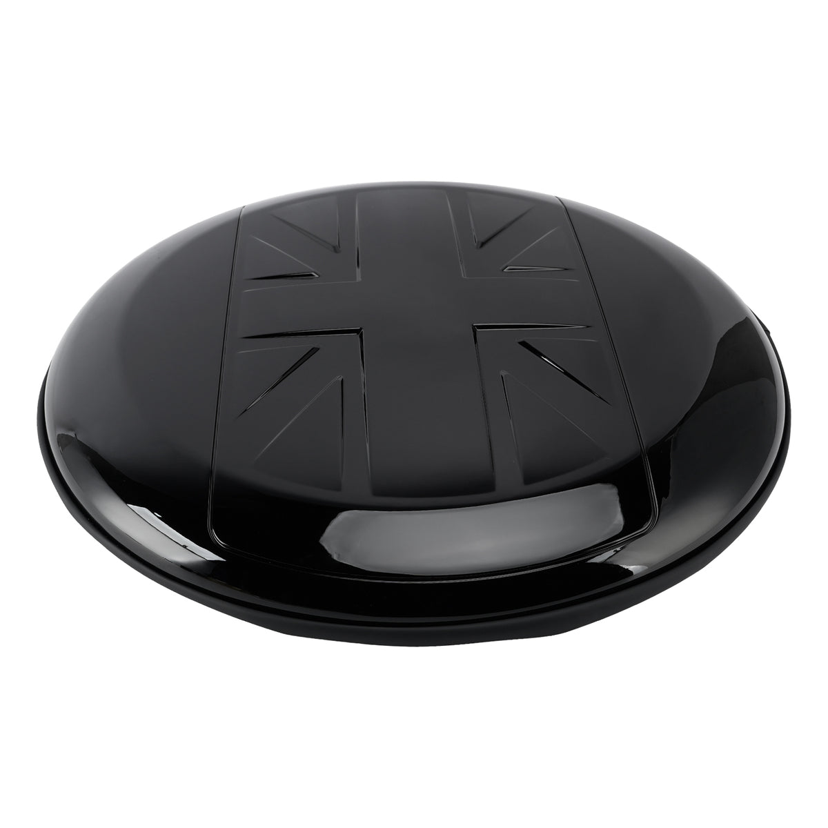 Copertura ruota scorta per Land Rover Defender 90 110 130 2020-2025 Nero Lucido