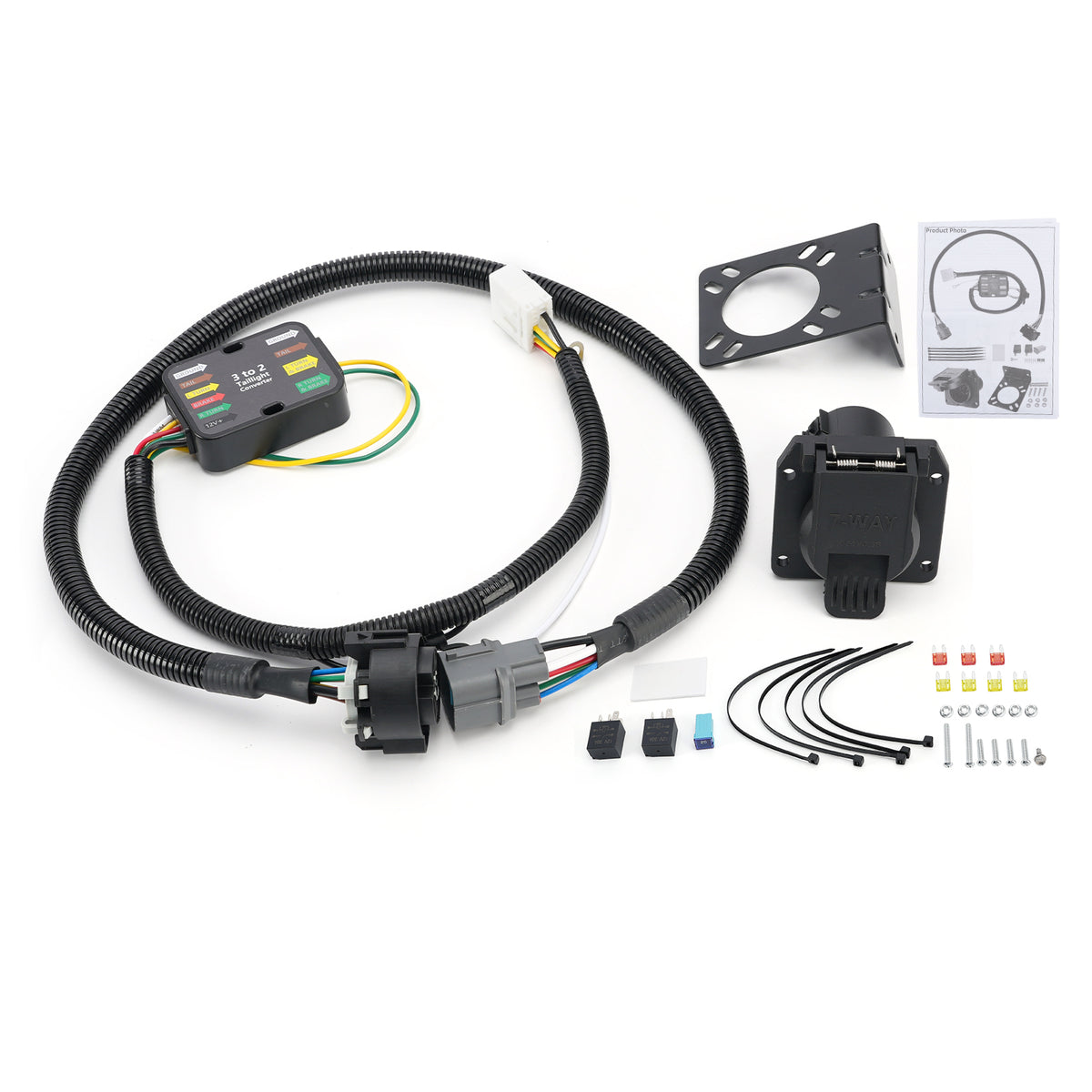 56366 T-Connettore fascetta cablaggio personalizzato per Honda Pilot Ridgeline
