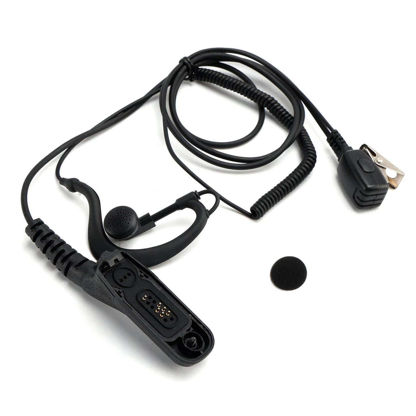 8268-614 Cuffie con gancio auricolare curvo per XPR6380 XiR P8260 DP3600 APX6000 GP328D