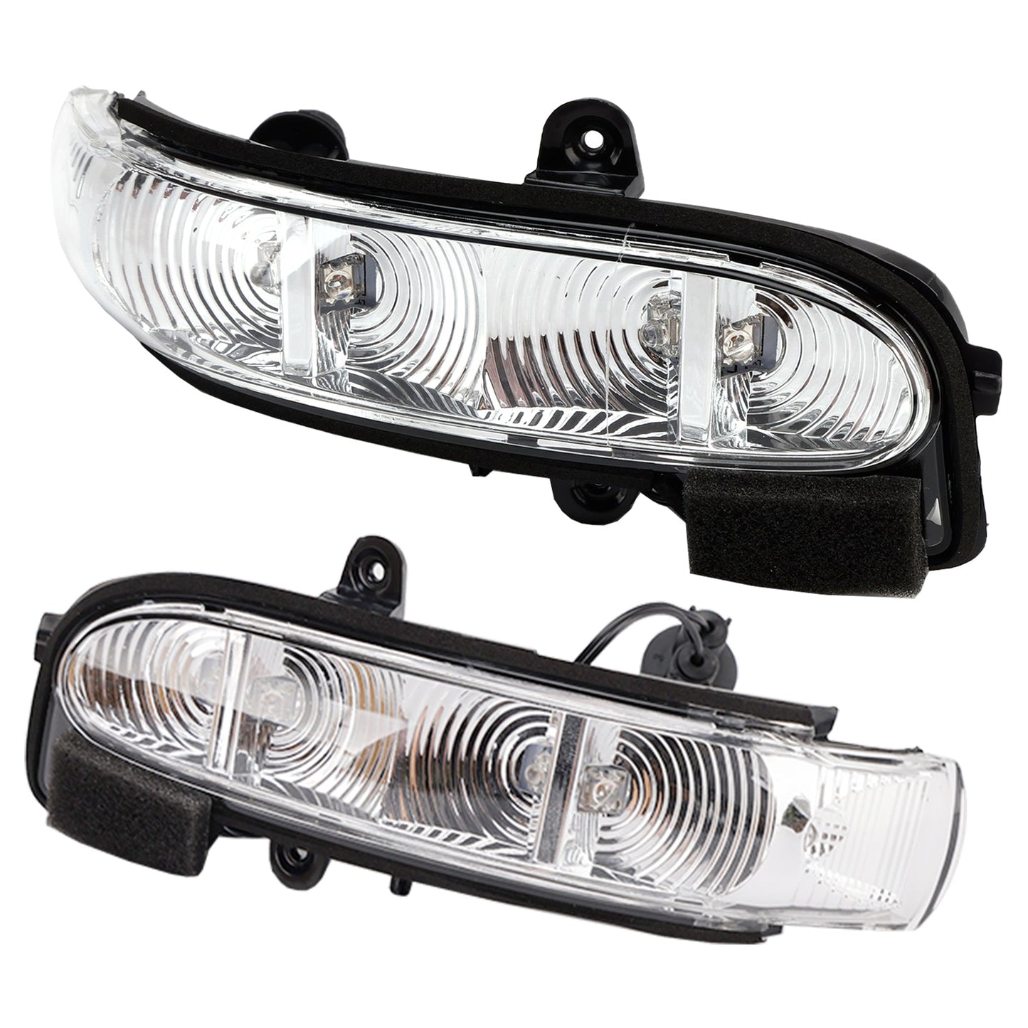 Coppia di indicatori di direzione per specchietti laterali per Mercedes-Benz W211 S211 W463