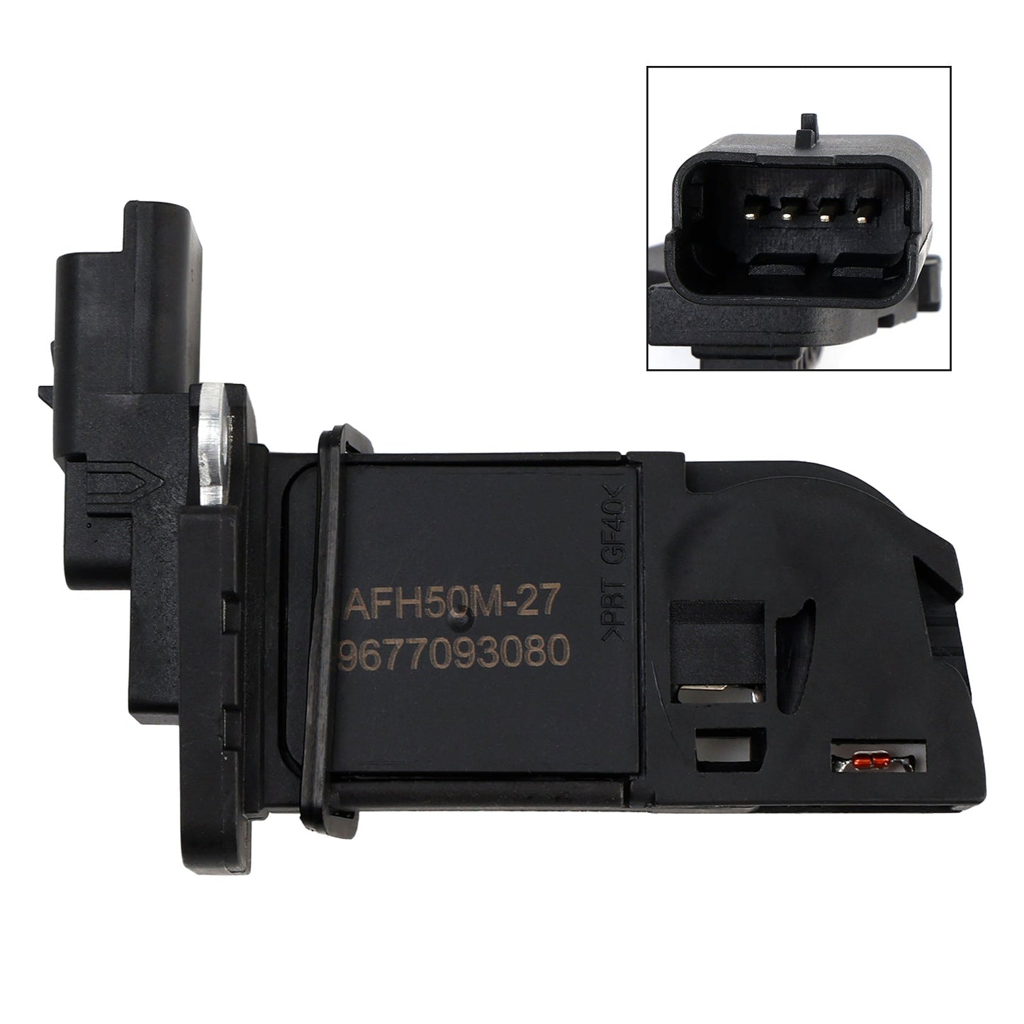 Sensore misuratore di portata aria di massa 9677093080 per Citroen Peugeot 1.6 Blue HDI
