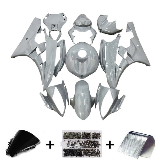 Kit carenatura iniezione plastica ABS per Yamaha YZFR6 YZF-R6 2006-2007