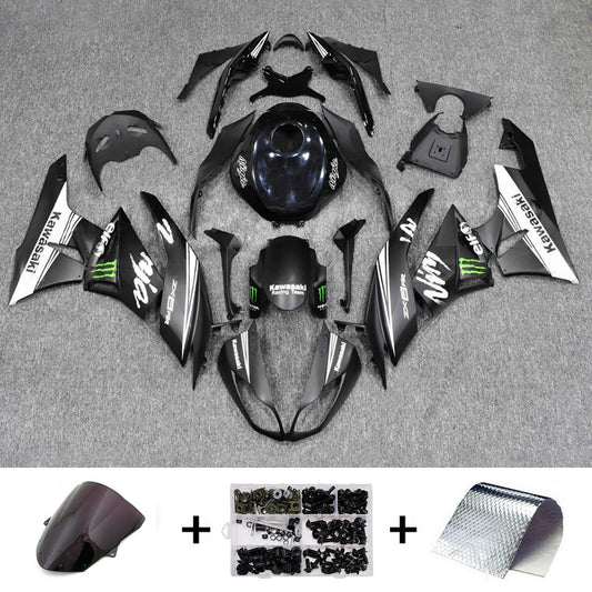 Kit carenatura iniezione in plastica ABS adatto per Kawasaki ZX6R 636 2009-2012