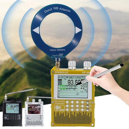 Radio DSP TEF6686 DP666 Radio a onde corte LW MW SW 0IRT ad alta sensibilità a banda intera