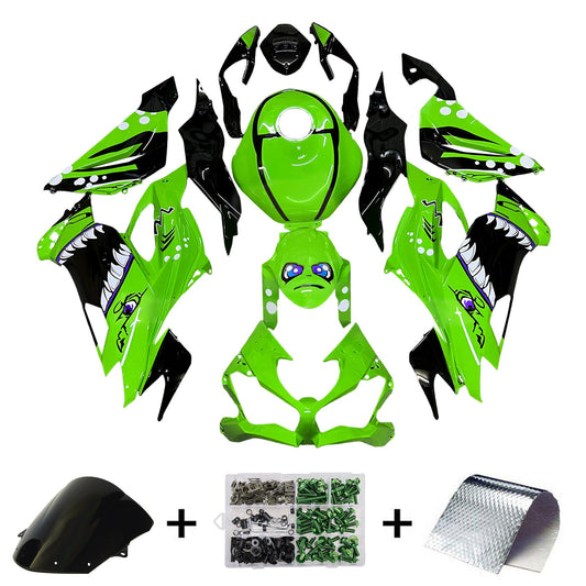 Kit carenatura iniezione in plastica ABS adatto per Kawasaki ZX6R 2019-2023