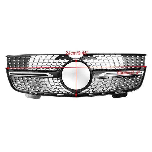 Diamanti Paraurti Anteriore Griglia Per Mercedes Benz GL-Class X164 2007-2009 Cromo