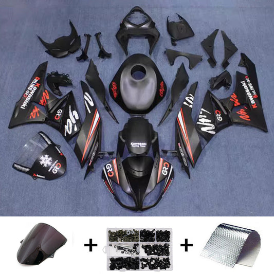 Kit carenatura iniezione in plastica ABS adatto per Kawasaki ZX6R 636 2009-2012