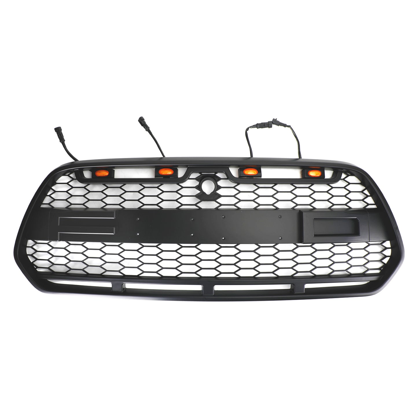 2015-201 Ford Transit MK8 8 Raptor Matt Black Front Bumper Grille Grill w/LED