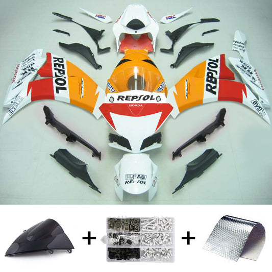 Kit carenatura Bodywork ABS di plastica per Honda CBR1000RR 2012-2016