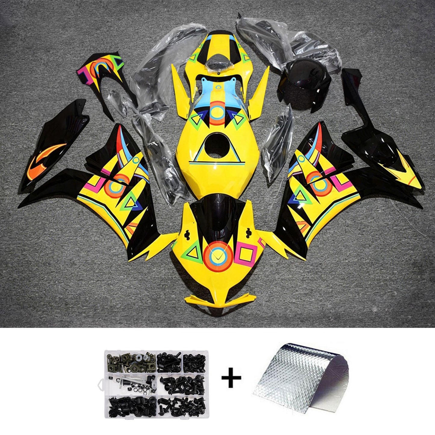 Kit di carene in plastica ABS stampate a iniezione per Honda CBR1000RR 2012-2016