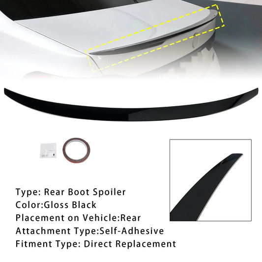 Spoiler posteriore nero lucido per BMW Serie 7 G11 G12 750i 740i 2015-2022