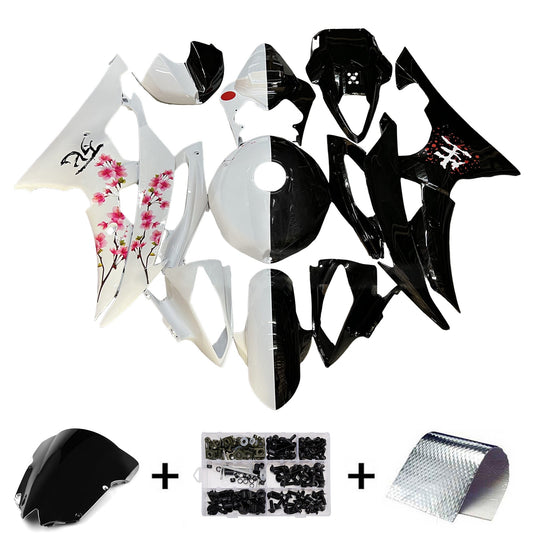 Kit carenatura iniezione plastica ABS per Yamaha YZFR6 YZF-R6 2008-2016
