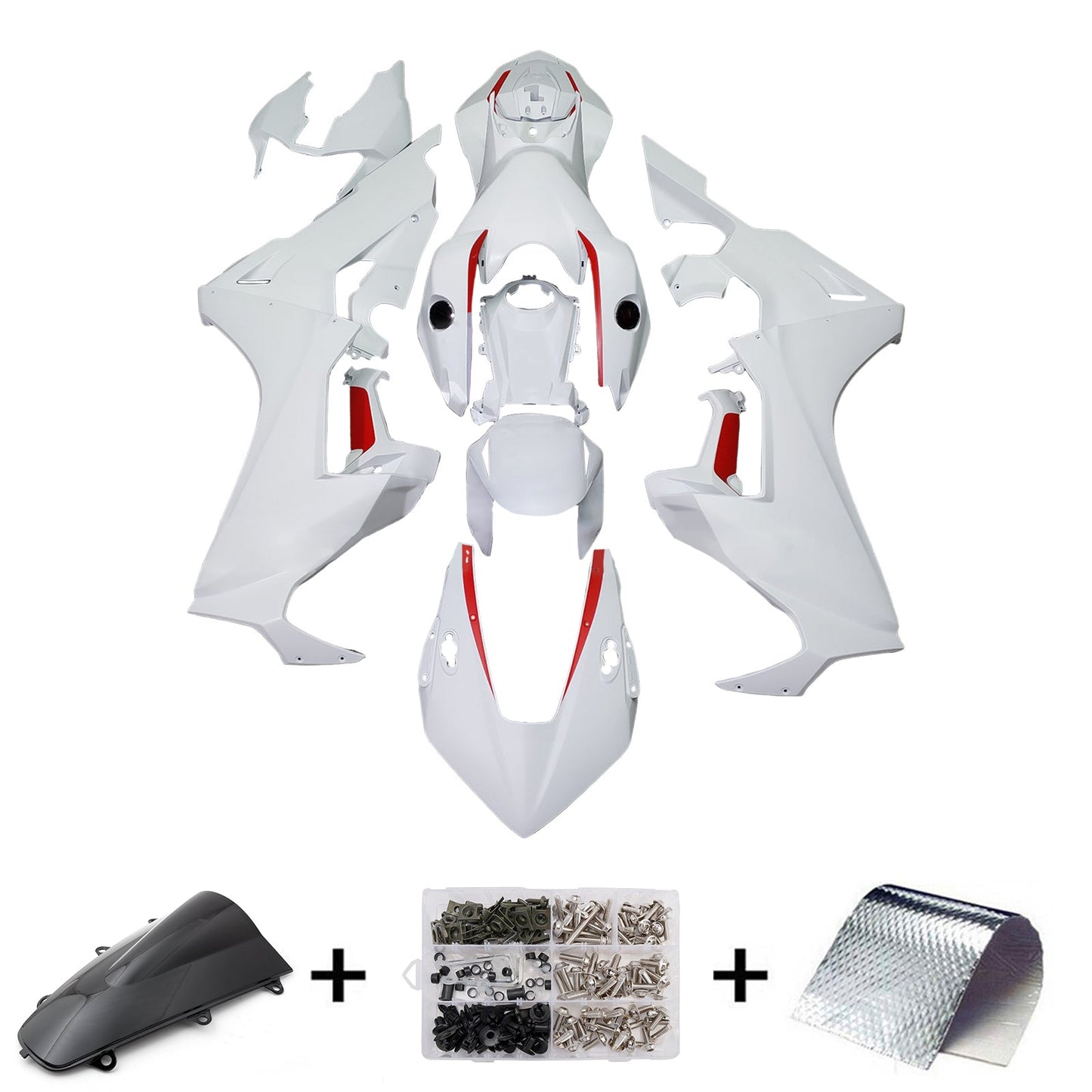 Kit carenatura iniezione plastica ABS per Honda CBR1000RR 2017-2026
