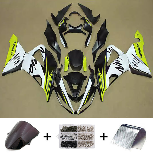 Kit carenatura iniezione in plastica ABS adatto per Kawasaki ZX6R 636 2013-2018