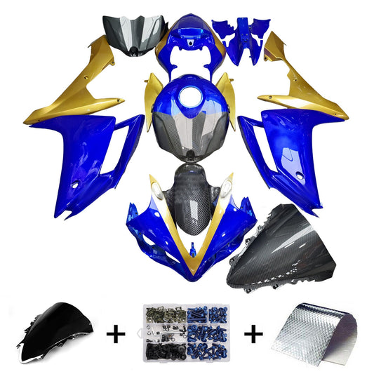 Kit carenatura iniezione plastica ABS per Yamaha YZFR1 YZF-R1 2007-2008