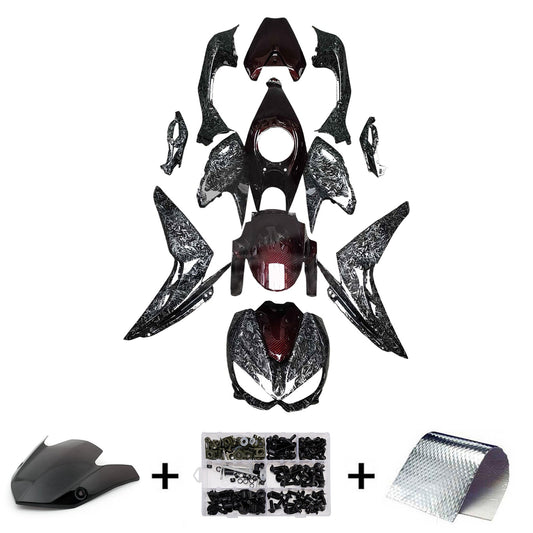 Kit carenatura iniezione in plastica ABS adatto per Kawasaki Z1000 2014-2017