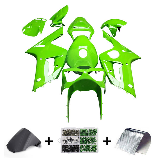 Kit carenatura iniezione in plastica ABS adatto per Kawasaki ZX6R 636 2003-2004