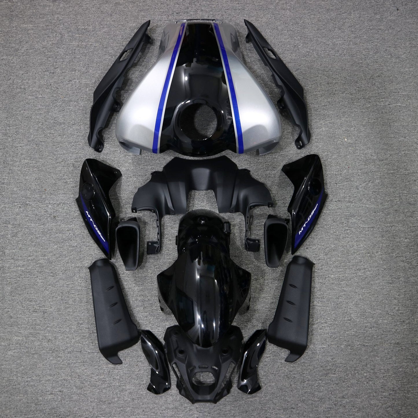 Kit carenatura iniezione adatta per Yamaha MT-09 2021-2024