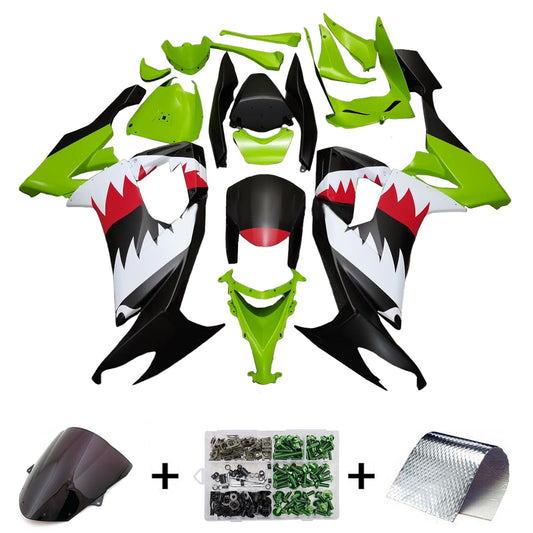 Kit carenatura iniezione in plastica ABS adatto per Kawasaki ZX10R 2008-2010