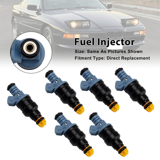 6 pezzi iniettori carburante per BMW Serie 3 E30 E36 2.5L 1.8L 87-97 Ford 0280150715