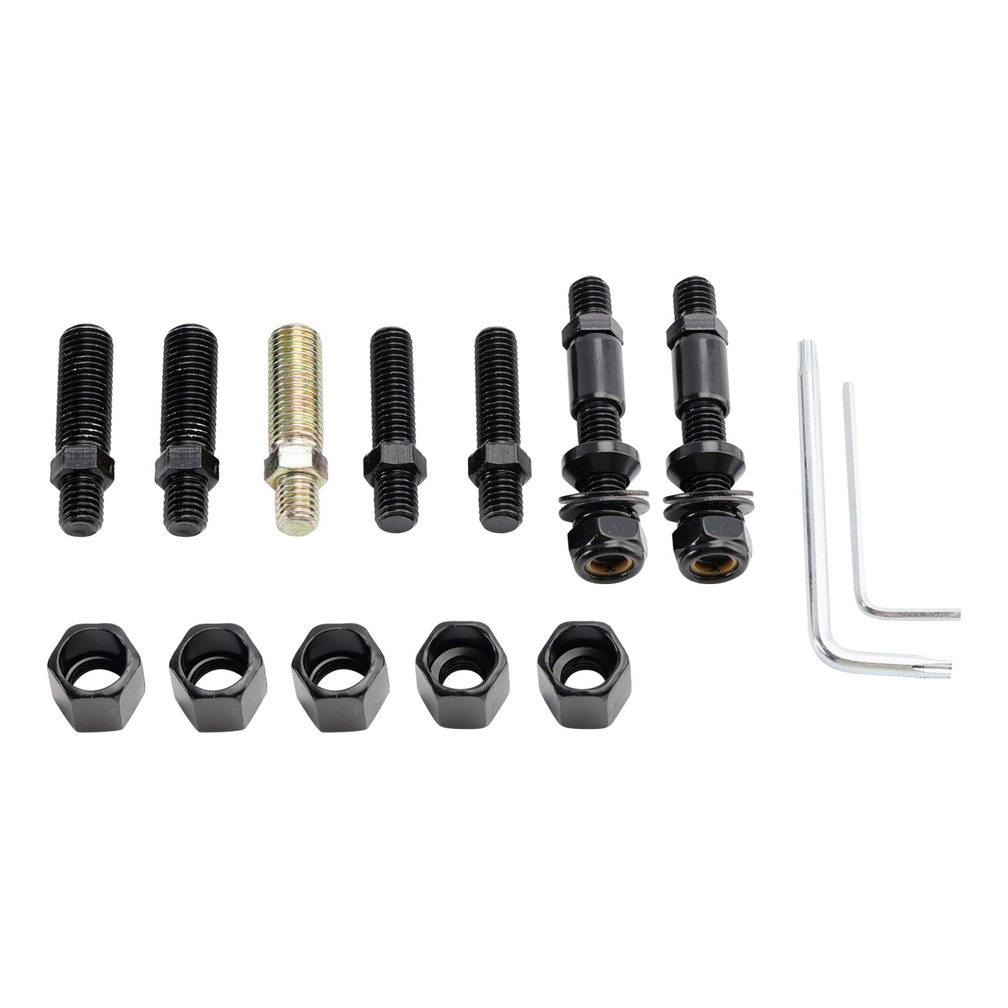 Specchietti retrovisori a LED Custom Dynamics neri per Sportster 883 1200 dal 1990 al 2021