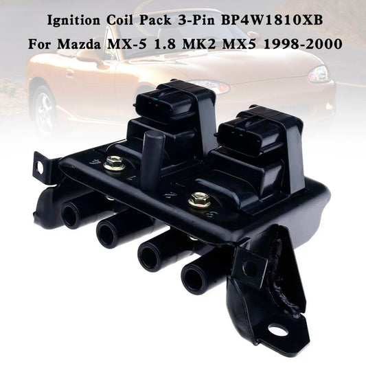 1998-2000 Mazda MX-5 1.8 MK2 MX5 Pacchetto bobine di accensione a 3 pin BP4W1810XB