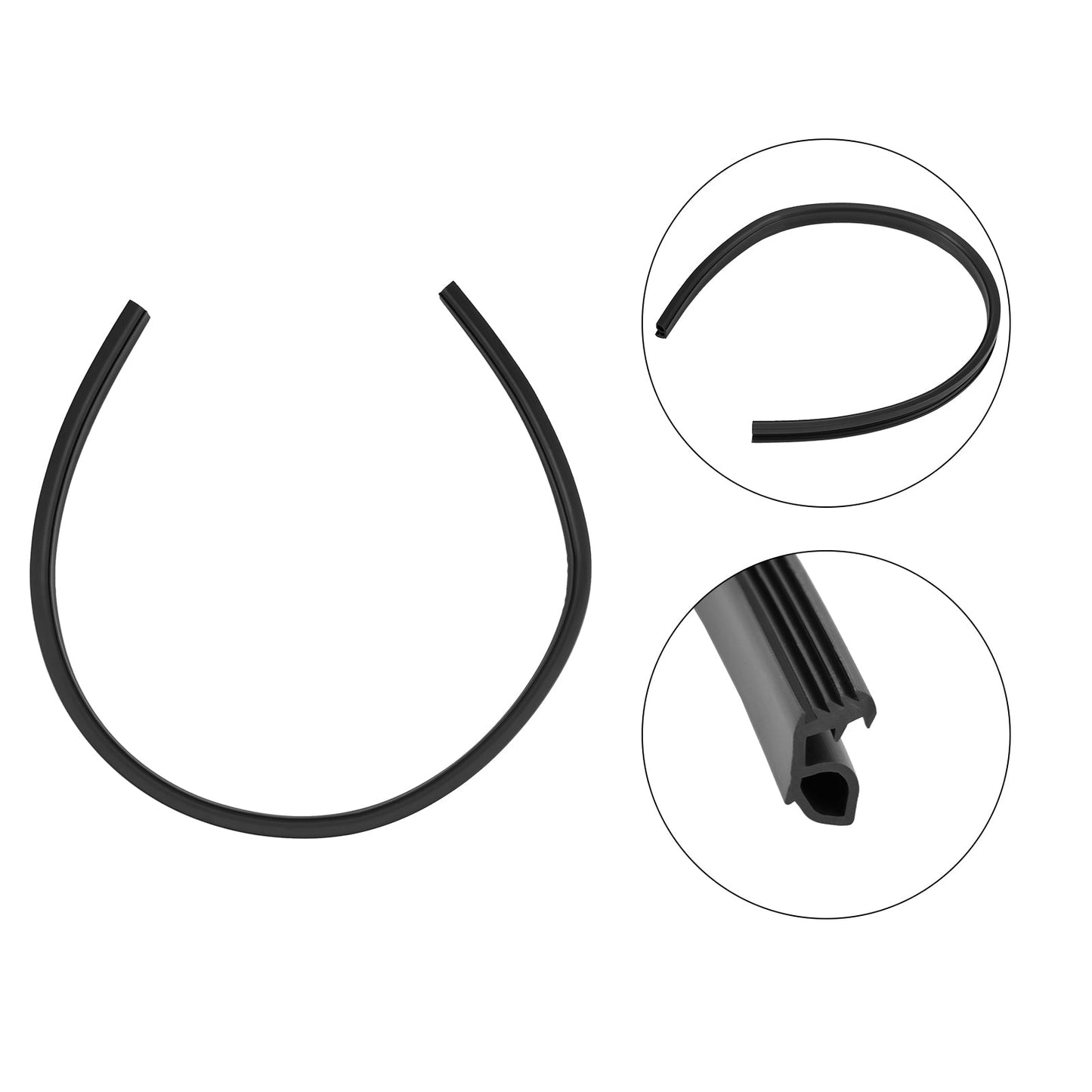Guarnizione inferiore porta lavastoviglie (nera) 154859401 per alcuni modelli Frigidaire/Electrolux