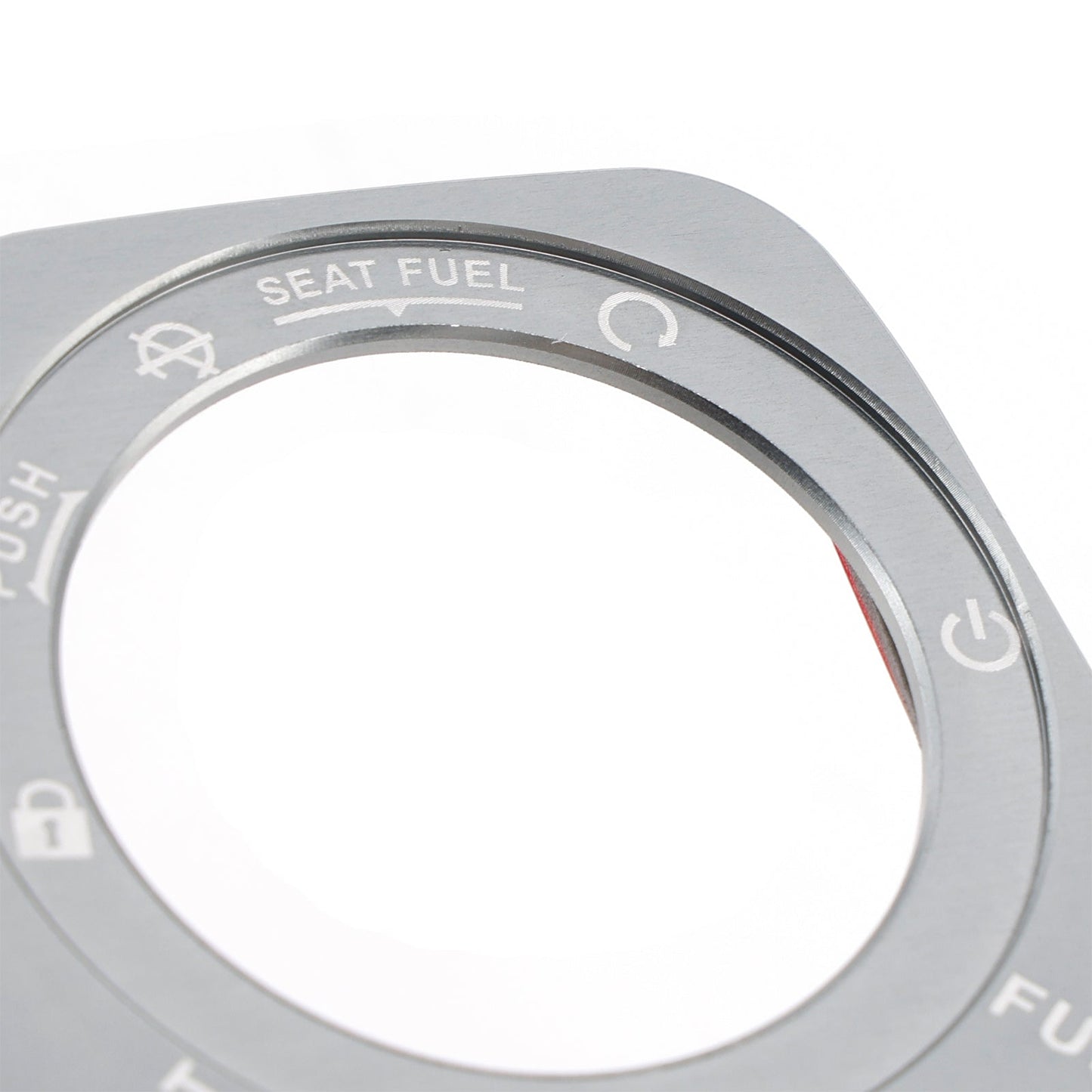 Coperchio cilindro chiave in alluminio grigio per Honda ADV 350 ADV350 2022-2025