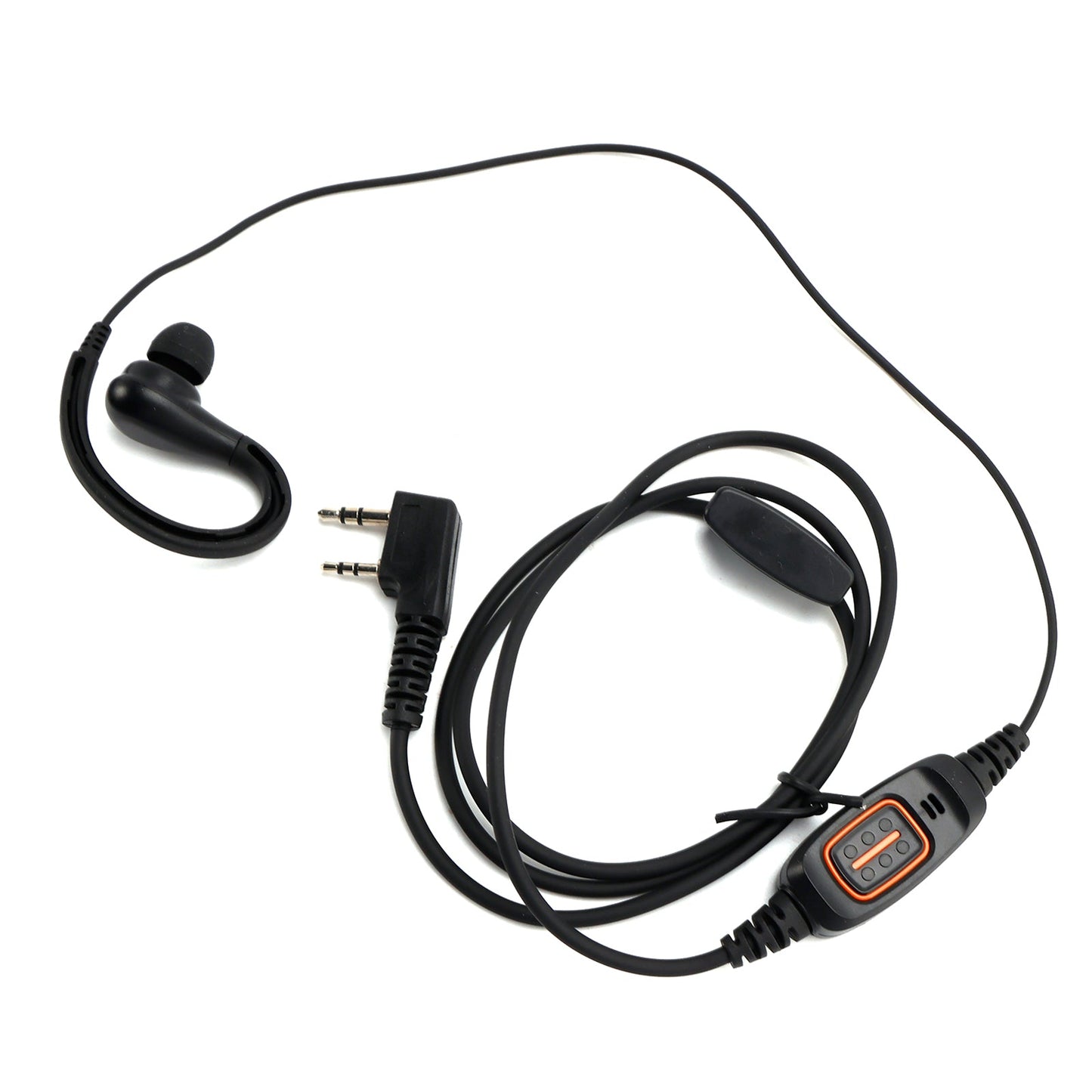 Cuffie con gancio auricolare bicolore K-029 636 per TK-220 TH-F6 RPV516A KG-UVD1P TG-2AT