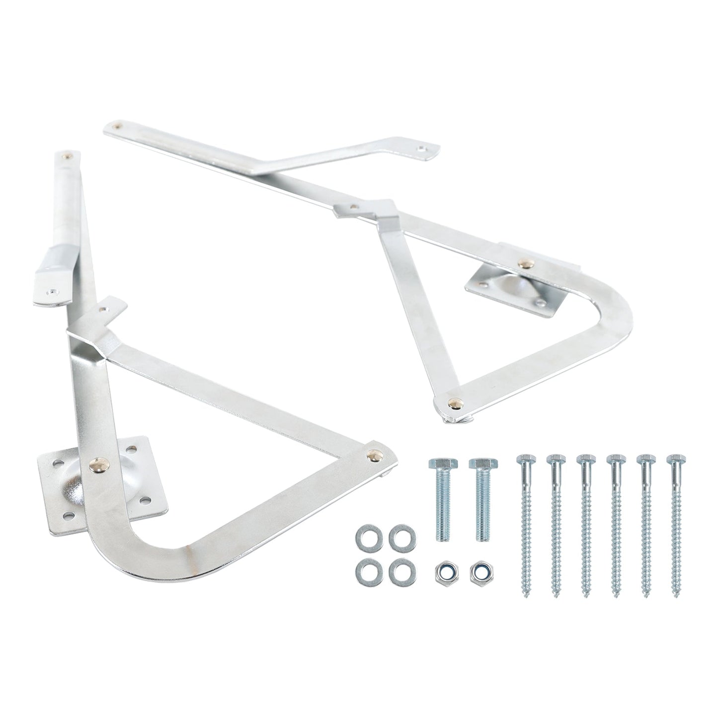 Coppia bracci cerniera per scaletta per soffitta per MFG Werner serie 55-2 dopo il 2010