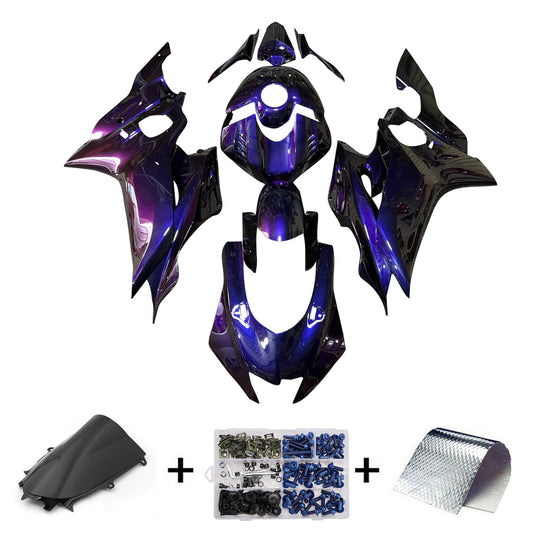 Kit carenatura iniezione in plastica ABS adatto per Yamaha YZF-R6 2017-2023